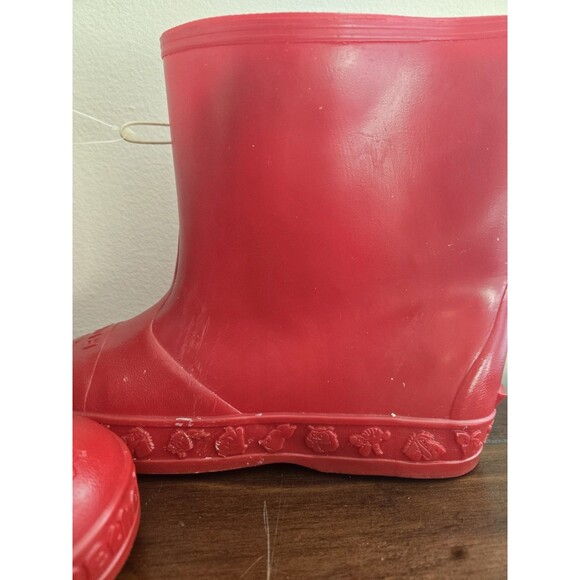 Vintage Winnie the Pooh Rain Boots Size 3-4 children’s Fits Women's 6-6.5 - Picture 7 of 15